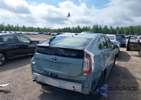 2012 Toyota Prius Three from USA, damaged, VIN JTDKN3DU2C1515976